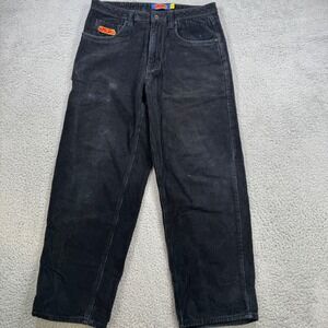 Empyre Relax Black Corduroy Relaxed Fit Skate Pants Mens Size 30x28